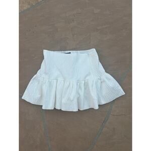 Bubble hem mini skirt by Zara Medium NWT